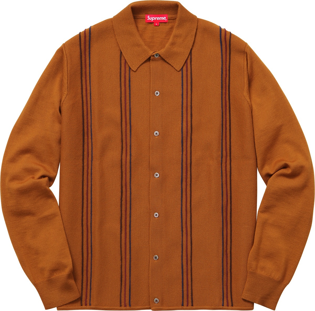 Striped Polo Sweater view 2